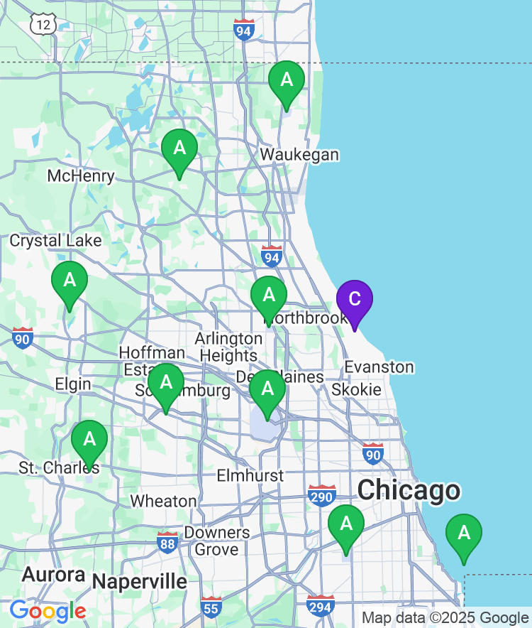 Winnetka Available Airport Options